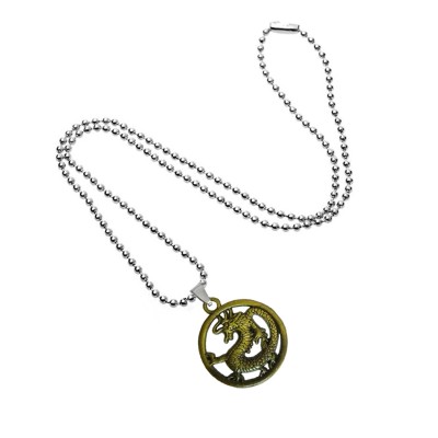 Dragon Design Round Pendant